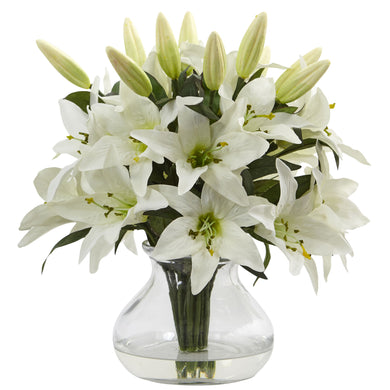 Lily Arrangement with Vase