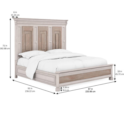 Alcove King Panel Bed