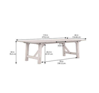 Alcove Trestle Dining Table