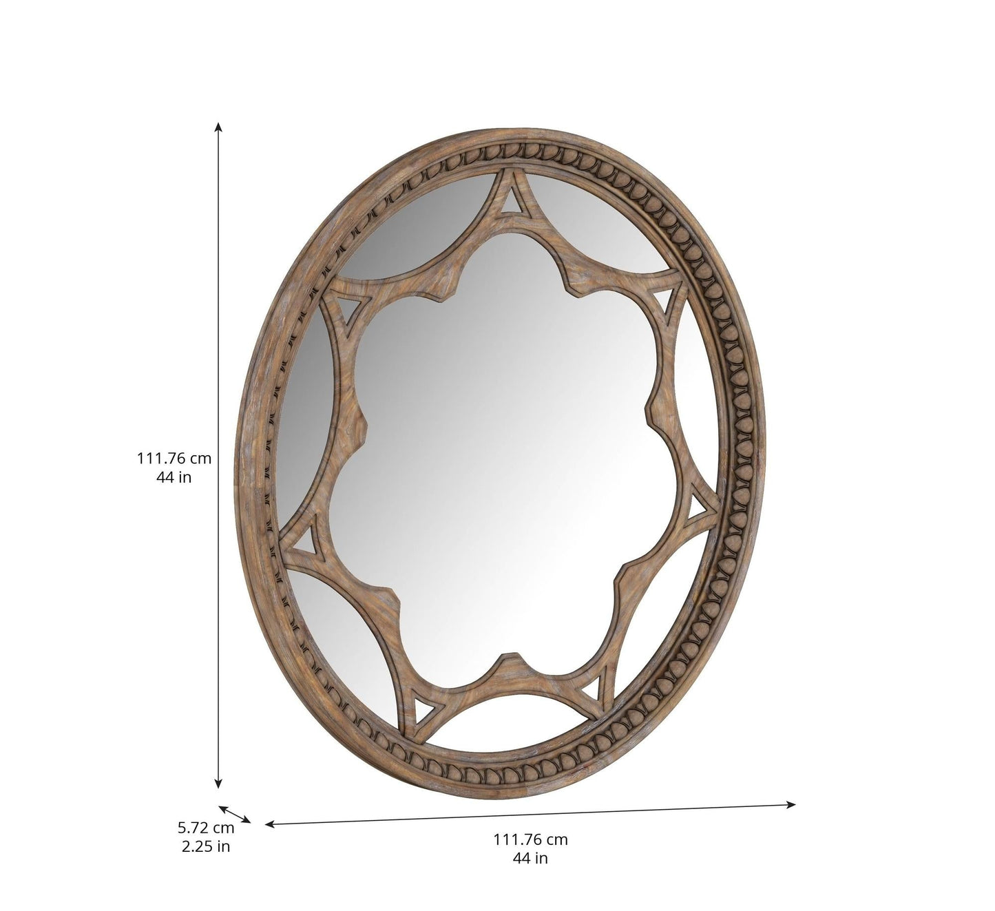 Architrave Round Mirror