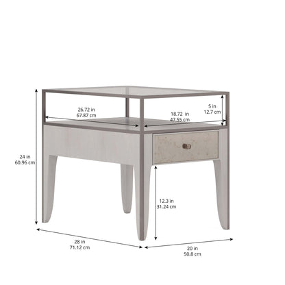 Mezzanine End Table