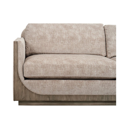 Bastion Sofa, H-Silver