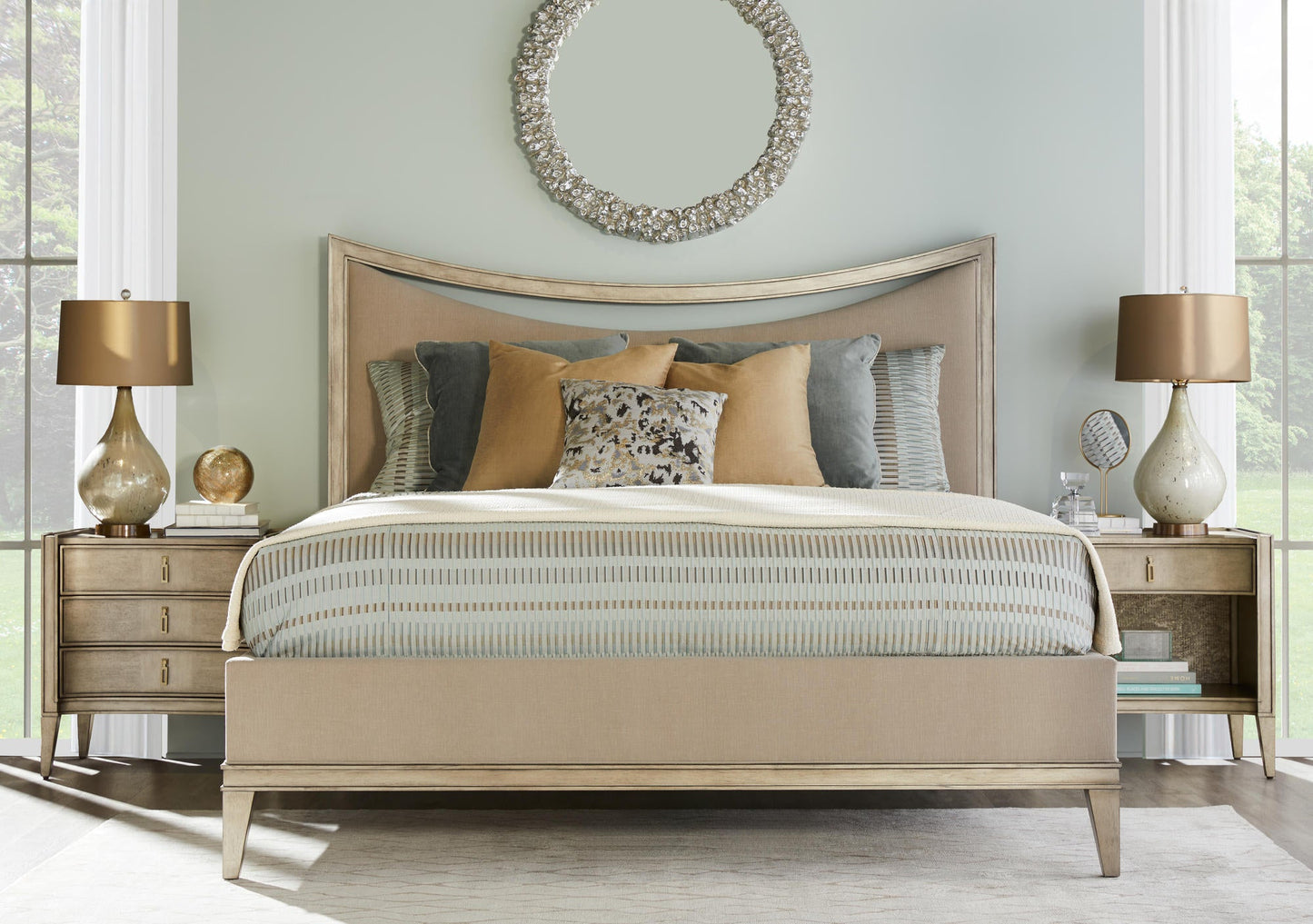 Cove Cal King Upholstered Bed