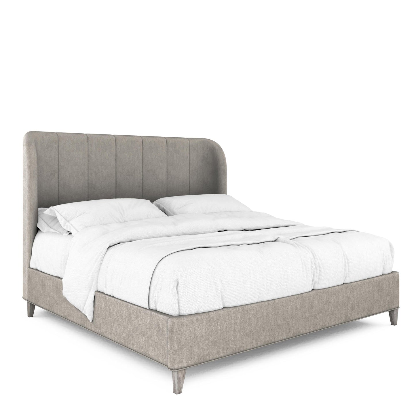 Vault Queen Upholstered Shelter Bed