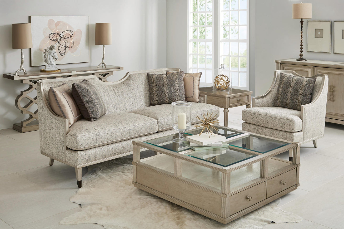 Harper Bezel Sofa