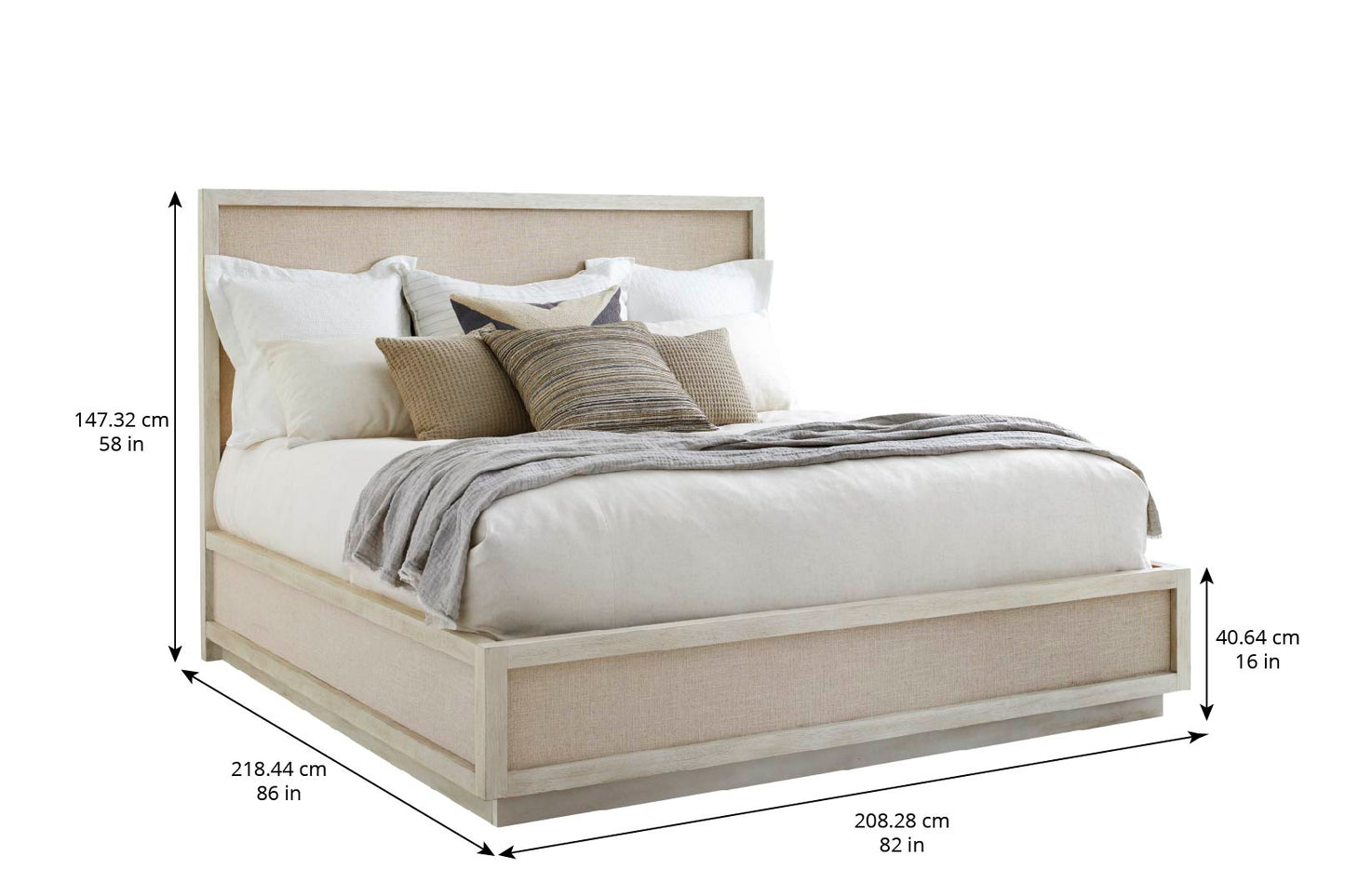 Cotiere King Panel Bed