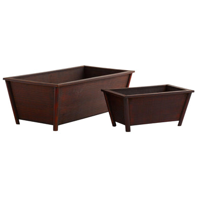 Rectangle Planters (Set of 2) - zzhomelifestyle