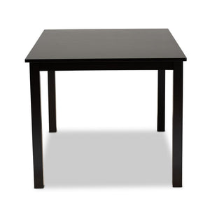 BAXTON STUDIO EVELINE MODERN AND CONTEMPORARY ESPRESSO BROWN FINISHED RECTANGULAR WOOD DINING TABLE - zzhomelifestyle