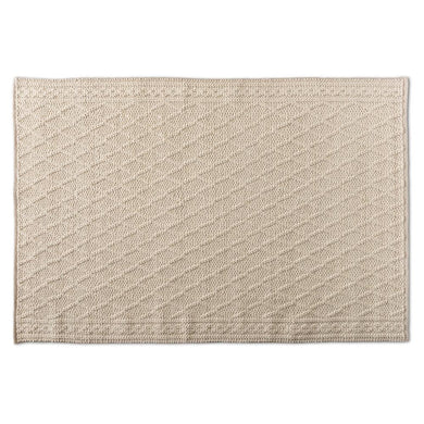 BAXTON STUDIO MADIBAH MODERN AND CONTEMPORARY IVORY HANDWOVEN WOOL AREA RUG - zzhomelifestyle