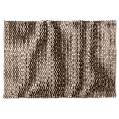 BAXTON STUDIO COLEMAR MODERN AND CONTEMPORARY BROWN HANDWOVEN WOOL DORI BLEND AREA RUG - zzhomelifestyle