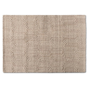 BAXTON STUDIO JUDIAN MODERN AND CONTEMPORARY IVORY HANDWOVEN WOOL AREA RUG - zzhomelifestyle