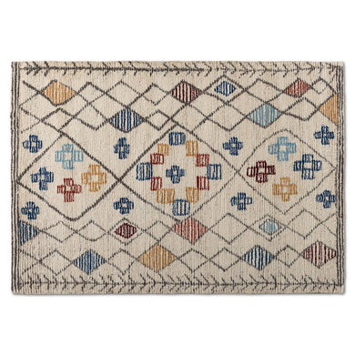 BAXTON STUDIO TRITON MODERN AND CONTEMPORARY MULTI-COLORED HAND-TUFTED WOOL AREA RUG - zzhomelifestyle