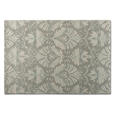 BAXTON STUDIO MORAIN MODERN AND CONTEMPORARY GREY HAND-TUFTED WOOL AREA RUG - zzhomelifestyle