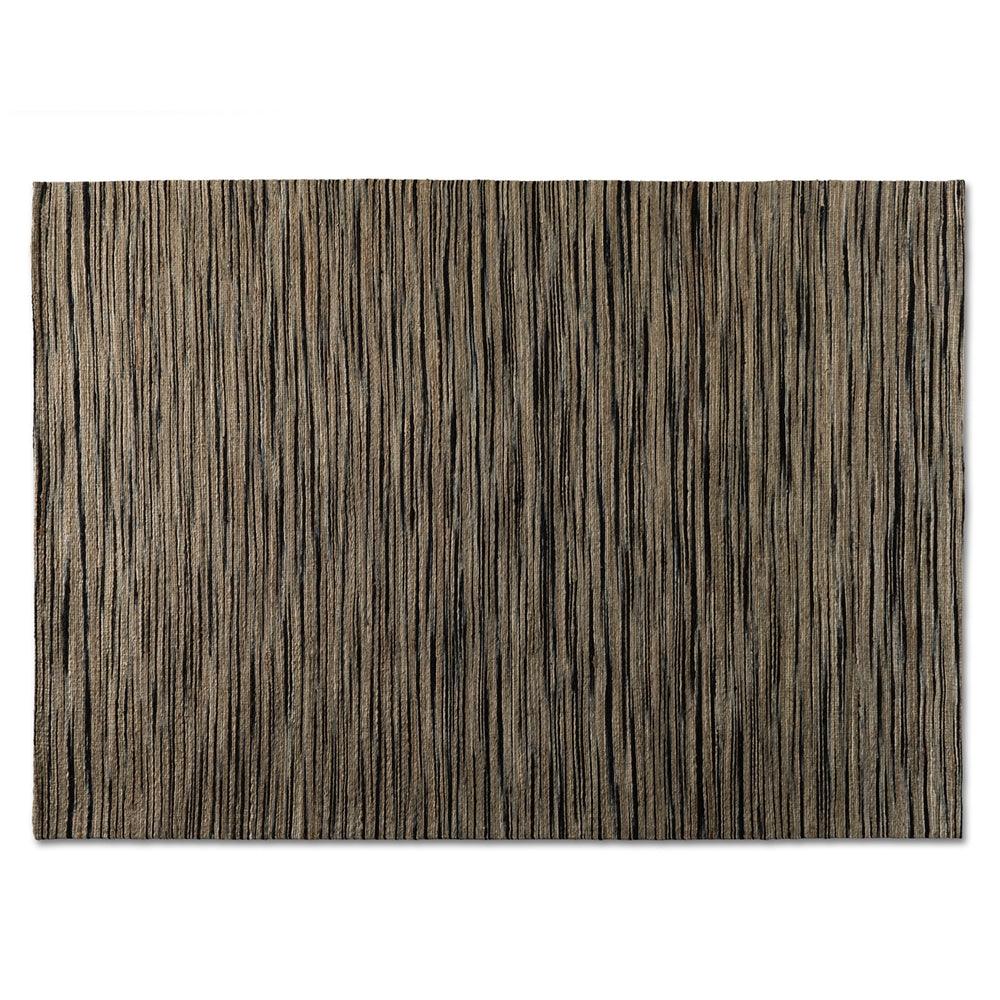 BAXTON STUDIO SHIRO MODERN AND CONTEMPORARY BEIGE AND BLACK HANDWOVEN HEMP AREA RUG - zzhomelifestyle