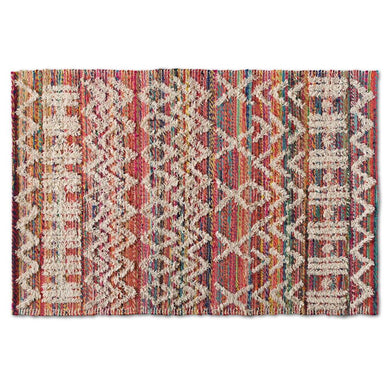 BAXTON STUDIO GRAYDON MODERN AND CONTEMPORARY MULTI-COLORED HANDWOVEN FABRIC BLEND AREA RUG - zzhomelifestyle