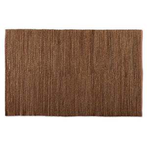 BAXTON STUDIO ZAGURI MODERN AND CONTEMPORARY NATURAL HANDWOVEN LEATHER BLEND AREA RUG - zzhomelifestyle