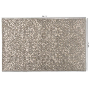 BAXTON STUDIO BORNEO MODERN AND CONTEMPORARY GREY HAND-TUFTED WOOL AREA RUG - zzhomelifestyle