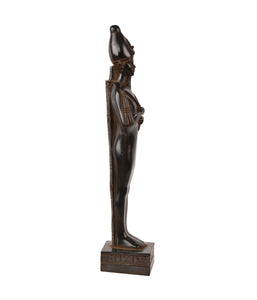 Statue of Osiris black lord of the dead, the underworld and rebirth. 13" Made in Egypt - zzhomelifestyle