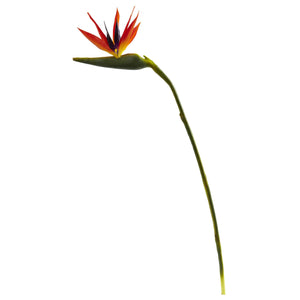 38'' Large Bird of Paradise Artificial Flower (Set of 4) - zzhomelifestyle