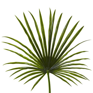 50'' Fan Palm Spray Artificial Plant (Set of 2) - zzhomelifestyle