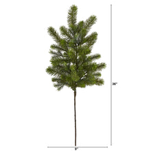 Load image into Gallery viewer, 36&quot; Pine Artificial Hanging Flower (Set of 4) - zzhomelifestyle