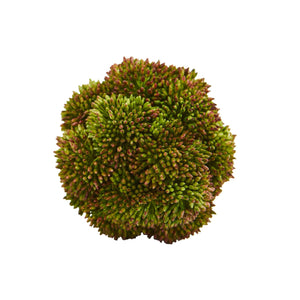 4" Sedum Artificial Succulent Artificial Spheres (Set of 6) - zzhomelifestyle