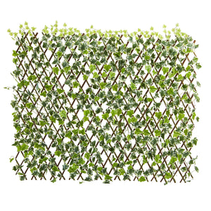 39" English Ivy Expandable Fence UV Resistant & Waterproof - zzhomelifestyle