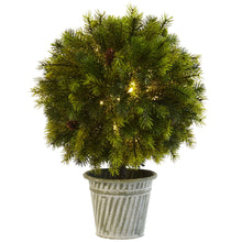 Load image into Gallery viewer, 18&quot; Pine Ball in Iron Top - zzhomelifestyle