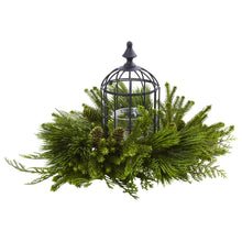 Load image into Gallery viewer, Mixed Pine Birdhouse Candelabrum - zzhomelifestyle