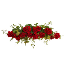 Load image into Gallery viewer, 32&quot; Geranium and Berry Swag - zzhomelifestyle