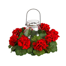 Load image into Gallery viewer, 16&quot; Artificial Geranium Candelabrum - zzhomelifestyle