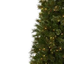 Load image into Gallery viewer, 7.5&#39; Cashmere Slim Christmas Tree w/Clear Lights - zzhomelifestyle