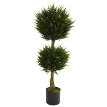 Load image into Gallery viewer, 4&#39; Double Ball Cypress Topiary UV Resistant (Indoor/Outdoor) - zzhomelifestyle