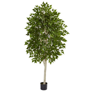 6' Birch Artificial Tree - zzhomelifestyle