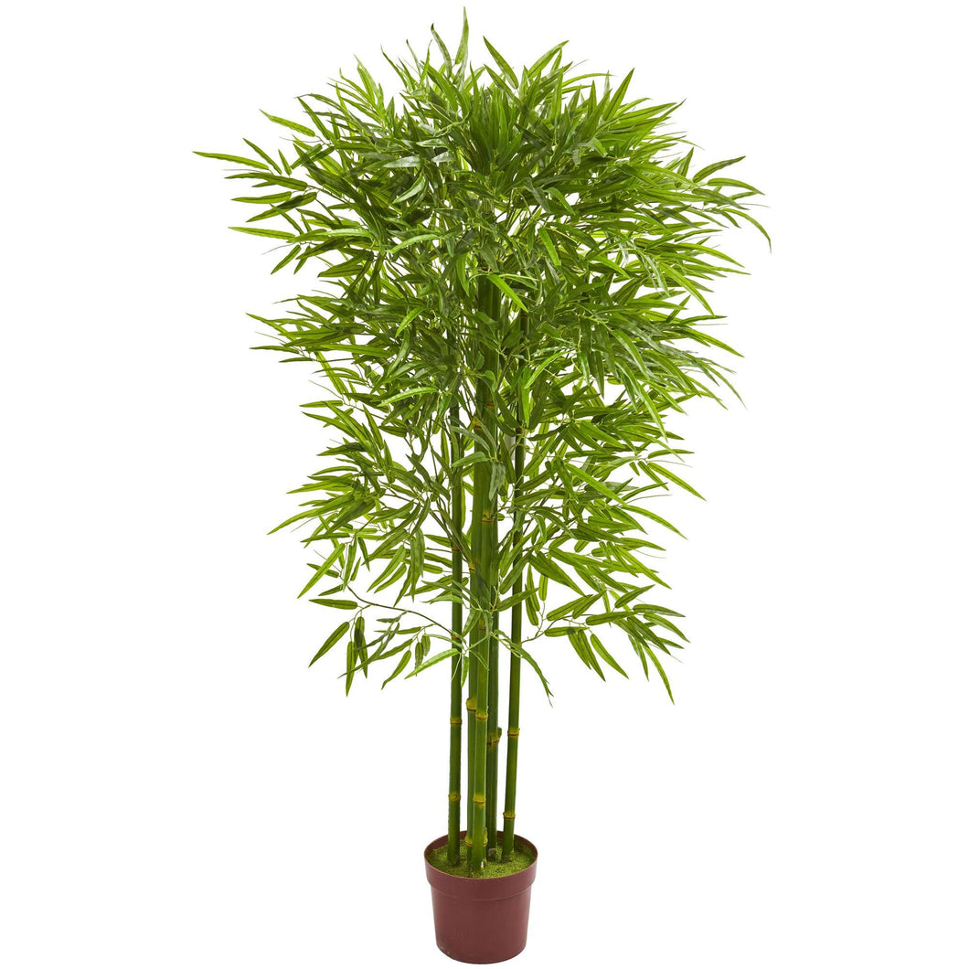 5.5' Bamboo Artificial Tree UV Resistant (Indoor/Outdoor) - zzhomelifestyle
