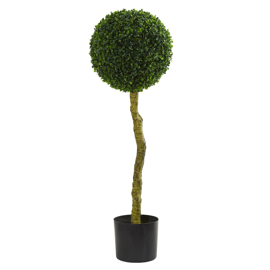 3.5' Boxwood Artificial Topiary Tree UV Resistant (Indoor/Outdoor) - zzhomelifestyle