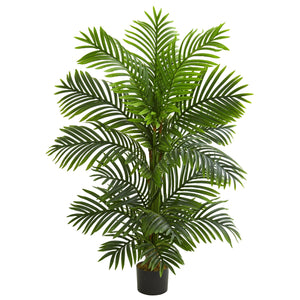 4' Bamboo Palm Artificial Tree - zzhomelifestyle