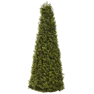 39" Boxwood Cone w/Lights - zzhomelifestyle
