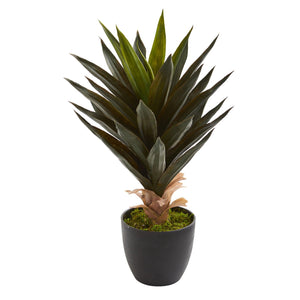 Agave Artificial Plant (Set of 2) - zzhomelifestyle