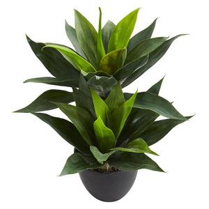 21" Agave Artificial Plant - zzhomelifestyle