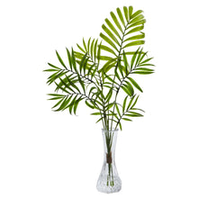 Load image into Gallery viewer, Mini Palm Artificial Plant in Vase (Set of 3) - zzhomelifestyle
