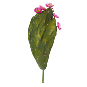 16" Flowering Cactus Artificial Plant (Set of 6) - zzhomelifestyle