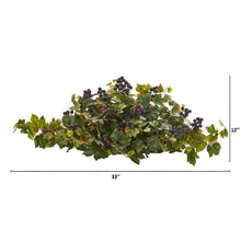 Load image into Gallery viewer, 33&quot; Grape Leaf Artificial Ledge Plant - zzhomelifestyle