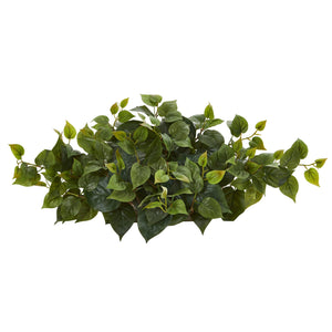 31" Philodendron Artificial Ledge Plant - zzhomelifestyle