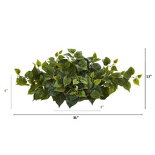 Load image into Gallery viewer, 31&quot; Philodendron Artificial Ledge Plant - zzhomelifestyle