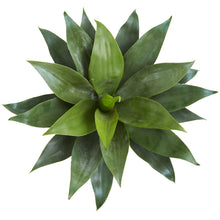 Load image into Gallery viewer, 28&quot; Large Agave Artificial Plant in Green Planter with Legs - zzhomelifestyle