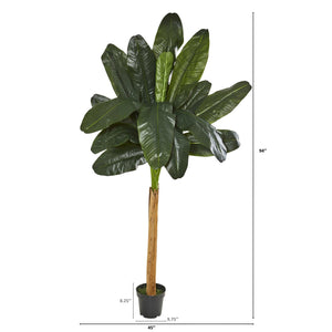 94" Banana Artificial Tree - zzhomelifestyle