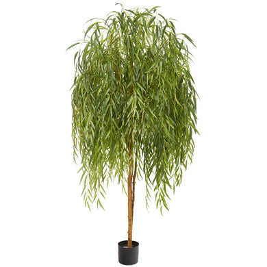 7' Willow Artificial Tree - zzhomelifestyle