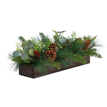 Load image into Gallery viewer, 30&quot; Evergreen Pine and Pine Cone Artificial Christmas Centerpiece Arrangement - zzhomelifestyle