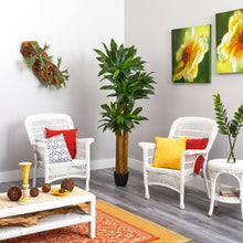 Load image into Gallery viewer, 6&#39; Corn Stalk Dracaena Artificial Plant (Real Touch) - zzhomelifestyle